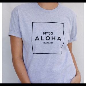 Aloha No. 50 T Shirt Unisex - White